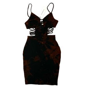 dance and marvel lace dress Dance and Marvel Dress L NWT Lace Insert Sleeveless